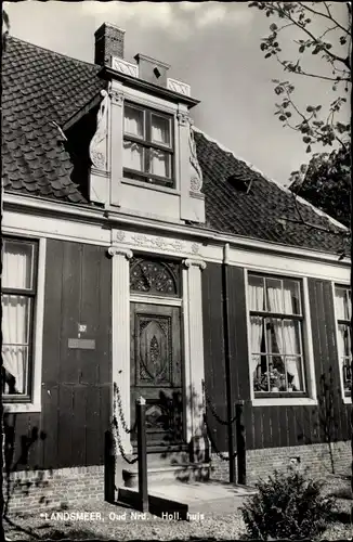 Ak Landsmeer Nordholland Niederlande, Oud. Nrd. Holl. huis