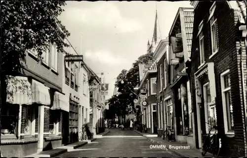 Ak Ommen Overijssel, Brugstraat