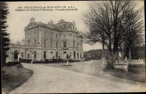 Ak Chaudron en Mauges Maine-et-Loire, Chateau du Plessis Villoutreys