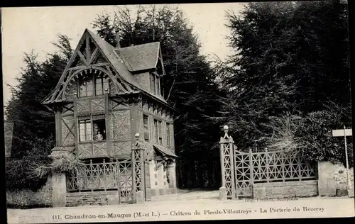 Ak Chaudron en Mauges Maine-et-Loire, Chateau du Plessis Villoutreys, La Porterie du Rozeray