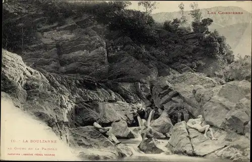 Ak Les Corbières Pyrénées Orientales, La Boulzanne, Au Gourc de la Pairolo