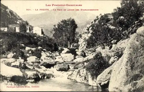 Ak La Preste Pyrénées Orientales, Le Tech en Amont des Etablissements