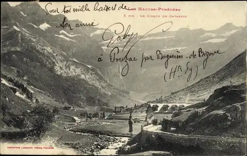 Ak Hautes Pyrénées, Le Cirque de Gavarnie