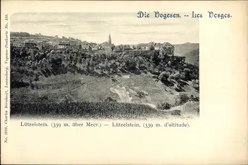 Ak La Petite Pierre Lützelstein Elsass Bas Rhin, Panorama