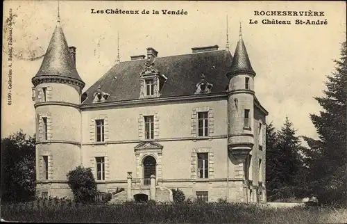 Ak Rocheservière Vendee, Le Chateau Saint Andre