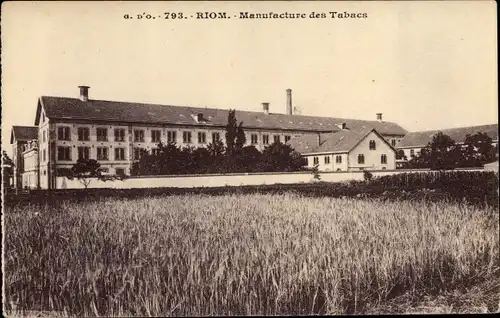 Ak Riom Puy de Dôme, Manufacture des Tabacs