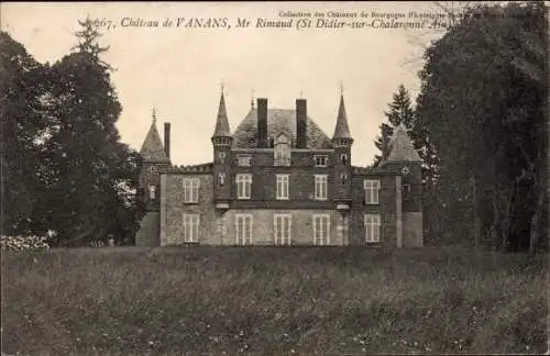 Ak Saint Didier sur Chalaronne Ain, Chateau de Vanans