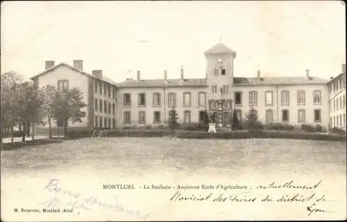 Ak Montluel Ain, La Saulsaie, Ancienne Ecole d'Agriculture