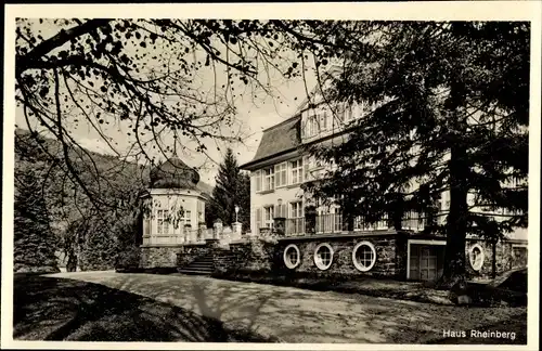 Ak Lorch im Rheingau Hessen, Haus Rheinberg, Ferienheim der Eisenwerke Gelsenkirchen AG