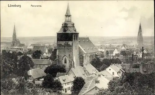 Ak Lüneburg in Niedersachsen, Panorama