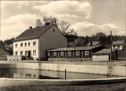 Ak Brotterode Trusetal in Thüringen, Ferienlager Theo Neubauer, Waldgaststätte Krätzersrasen