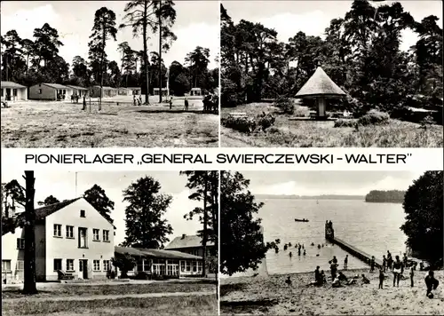 Ak Königs Wusterhausen in Brandenburg, Pionierlager General Swierczewski Walter, Ansichten