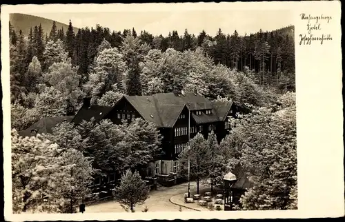 Ak Szklarska Poręba Schreiberhau Riesengebirge Schlesien, Berghotel und Pension Josephinenhütte