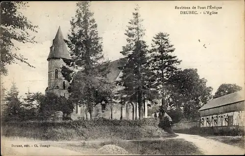 Ak Drubec Calvados, L'Eglise