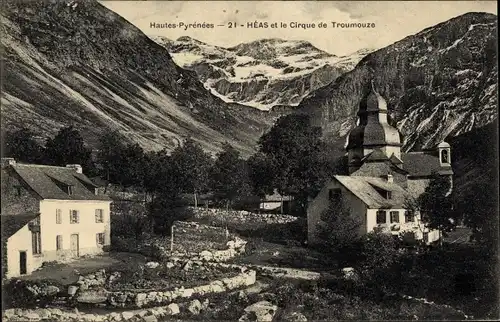 Ak Héas Gèdre Hautes Pyrénées, Le Cirque de Troumouze