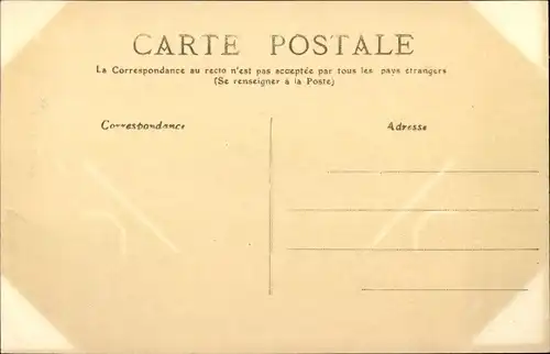 Ak Pouzauges Vendée, Le Chateau et le Bois de la Folie