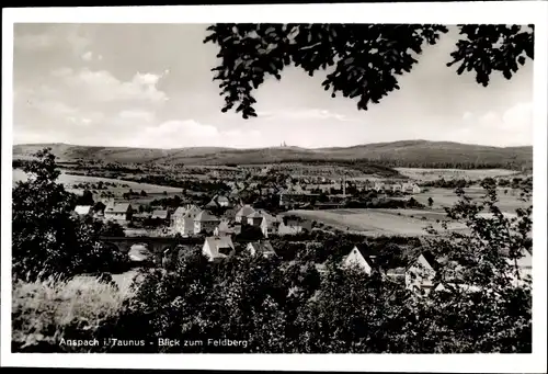 Ak Neu Anspach im Taunus, Blick zum Feldberg