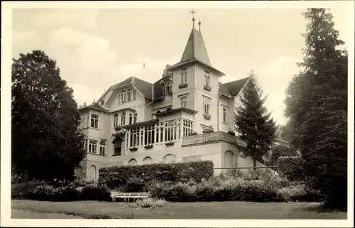 Ak Altenau Clausthal Zellerfeld im Oberharz, Tempowerk Erholungsheim, Außenansicht