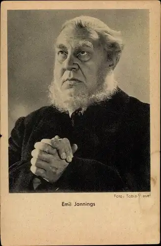 Ak Schauspieler  Emil Jannings, Portrait