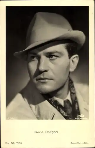 Ak Schauspieler René Deltgen, Portrait, Film Foto Verlag A 3482/1