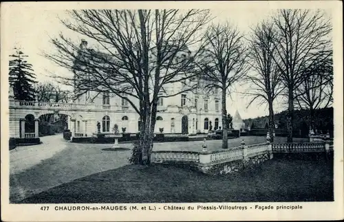 Ak Chaudron en Mauges Maine-et-Loire, Chateau du Plessis Villoutreys