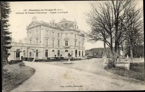 Ak Chaudron en Mauges Maine-et-Loire, Chateau du Plessis Villoutreys