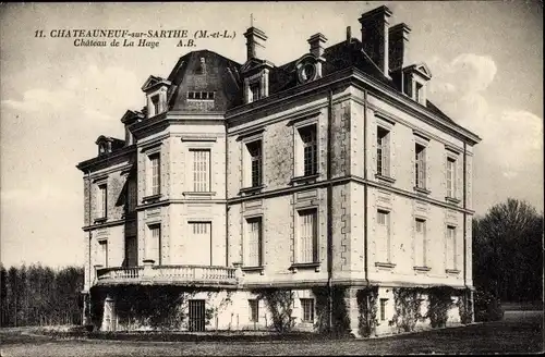 Ak Chateauneuf sur Sarthe Maine-et-Loire, Chateau de La Haye