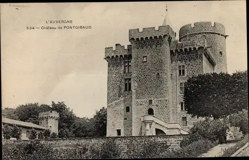 Ak Pontgibaud Puy de Dôme, Le Chateau