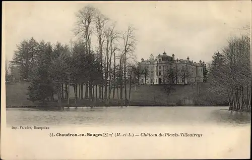 Ak Chaudron en Mauges Maine-et-Loire, Château du Plessis Viltoutreys