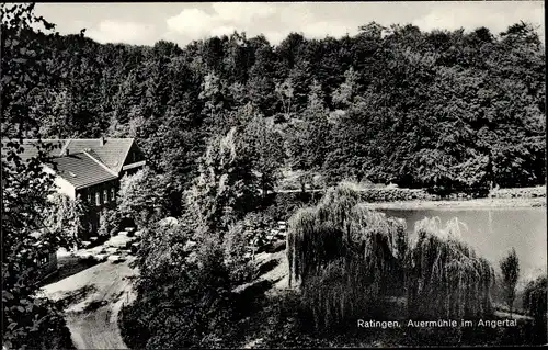 Ak Ratingen Nordrhein Westfalen, Gaststätte Auermühle im Angertal