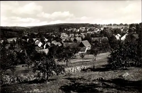 Ak Trienz Fahrenbach im Odenwald, Panorama