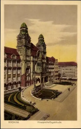 Ak Bochum im Ruhrgebiet, Knappschaftsgebäude