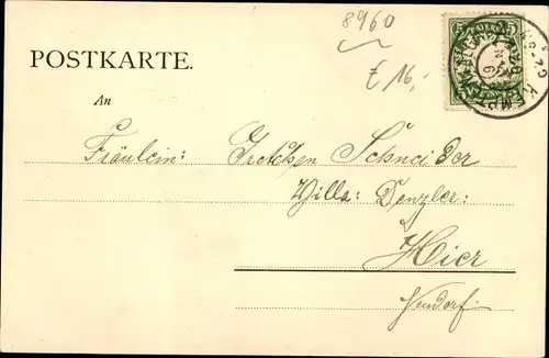 Ak Kempten im Allgäu, Offizierspeiseanstalt 2. Bat. k. b. 20. Inf. Regt.