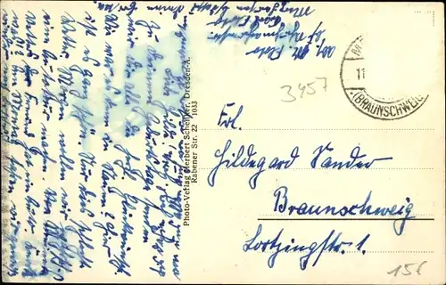 Ak Merxhausen Heinade im Solling, Postagentur, Kaufhaus, Panorama von Winterlit