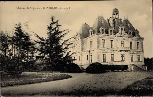 Ak Chatelais Maine et Loire, Chateau de Saint Julien