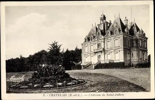 Ak Chatelais Maine et Loire, Chateau de Saint Julien