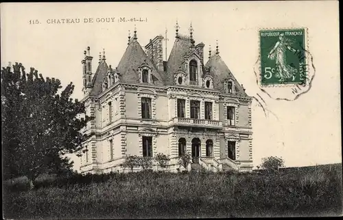 Ak Durtal Maine et Loire, Chateau de Gouy
