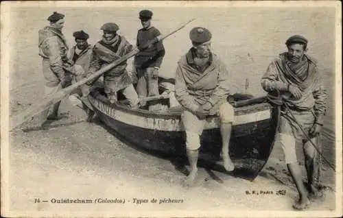 Ak Ouistreham Calvados, Types de pecheurs