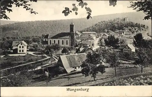 Ak Wangenbourg Wangenburg Elsass Bas Rhin, Panorama