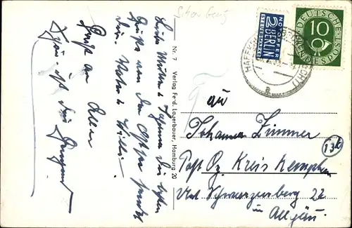 Ak Haffkrug Scharbeutz Ostholstein, Strandpartie