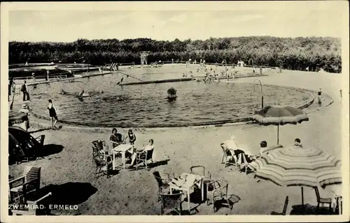 Ak Ermelo Gelderland, Partie am Schwimmbad