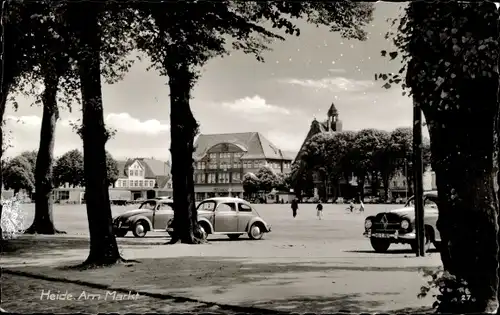 Ak Heide in Holstein, Marktplatz