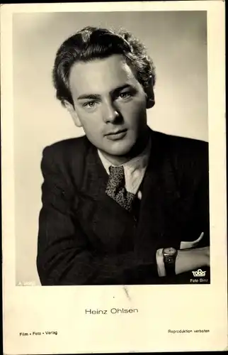 Ak Schauspieler Heinz Ohlsen, Portrait