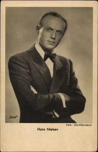 Ak Schauspieler Hans Nielsen, Ross Verlag