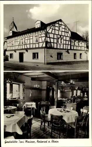 Ak Neuwied am Rhein, Gaststätte Toni Maurer, Dierdorferstr. 59