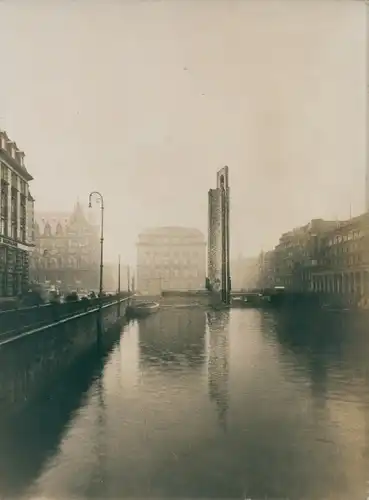 Foto Hamburg Mitte Altstadt, Ehrenmal Projekt, Fosshag, Ernst Barlach, Skizze