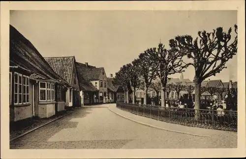 Ak Holm in Holstein, Straßenpartie, Heimatschutz Postkarte Serie XIV