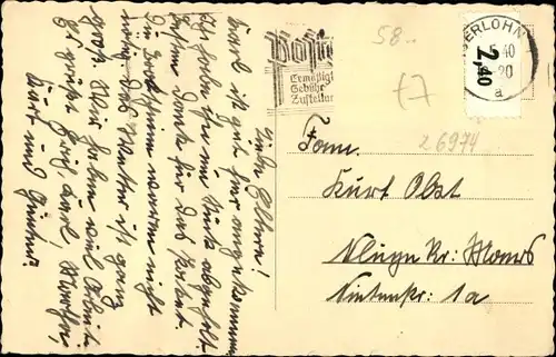 Ak Iserlohn im Märkischen Kreis, Städt. Badeanstalt