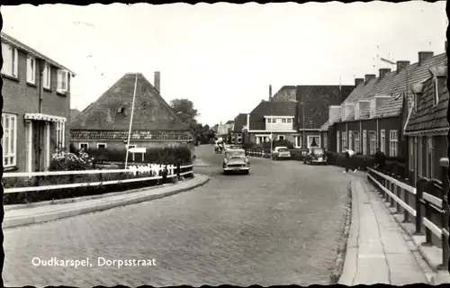 Ak Oudkarspel Nordholland, Dorpsstraat