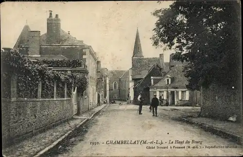 Ak Chambellay Maine-et-Loire, Le Haut du Bourg